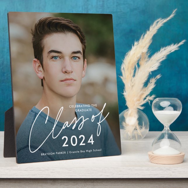 Script-Klasse des 2024 Foto-Abschlusses Fotoplatte (Seite)