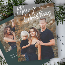 Script Lettering Frohe Weihnachten 2 Foto