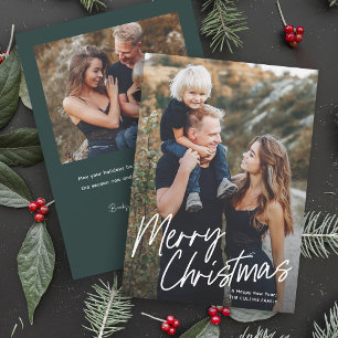 Script Lettering Frohe Weihnachten 2 Foto