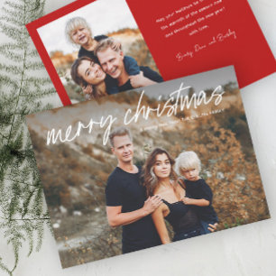 Script Lettering Frohe Weihnachten 2 Foto