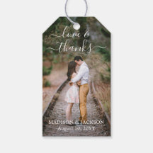 Script-Liebe und danke 2 Foto Wedding Vielen Dank