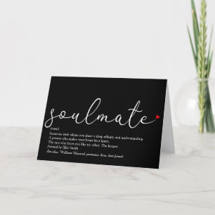 Script Love Heart Soulmate Definition Karte