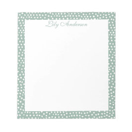 Script Mini entdeckte Notizblock Minty