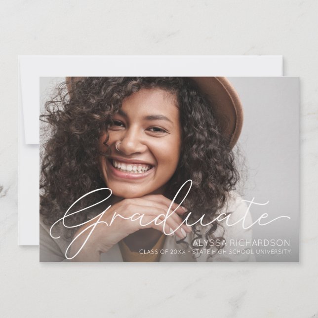 Script Mod Foto Abschluss Ankündigung (Vorderseite)