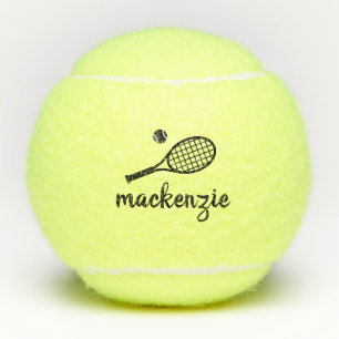 Script Name Modern Personalisiert Tennisbälle