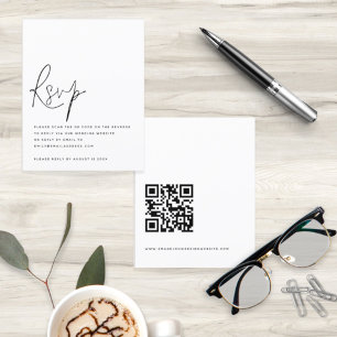 Script QR Wedding Code RSVP Enclosure