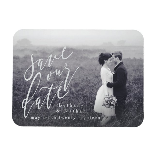 SCRIPT RETTE UNSEREN DATUM MAGNET (Horizontal)