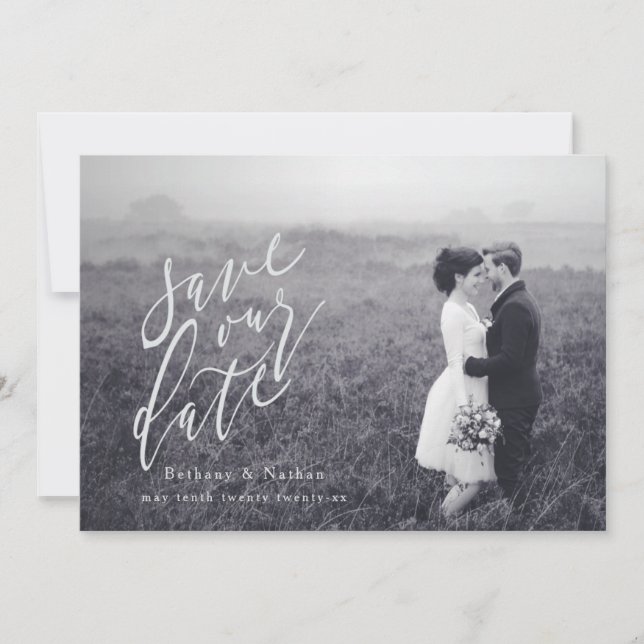 SCRIPT-SAVE THE DATE SAVE THE DATE (Vorderseite)