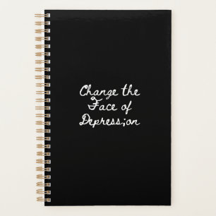 script Schriftart_Change the face of Depression Planer