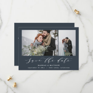 Script text Foto Save The Date