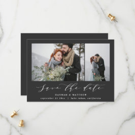 Script text Foto Save The Date