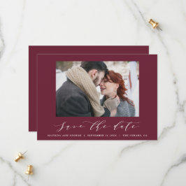 Script text Foto Save The Date