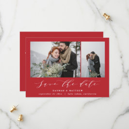 Script text Foto Save The Date