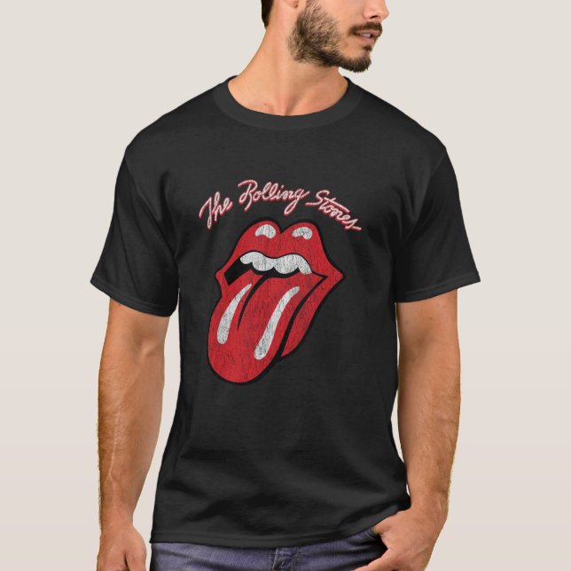 Script Tongue-Logo T-Shirt (Vorderseite)