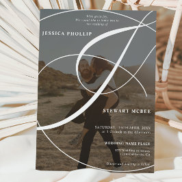 Script white 2 Foto Kalligrafie Hochzeit Einladung