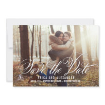 Scripte Beauty Save the Date Card