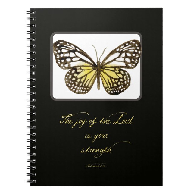 Scripteur Journal Watercolor Butterfly Notizblock (Vorderseite)