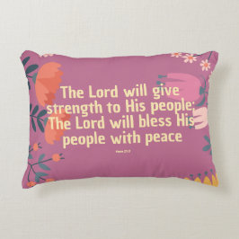 Scripting Accent Pillow Dekokissen