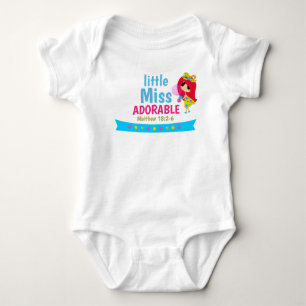 Scripting Baby Jersey Bodysuit Strampler
