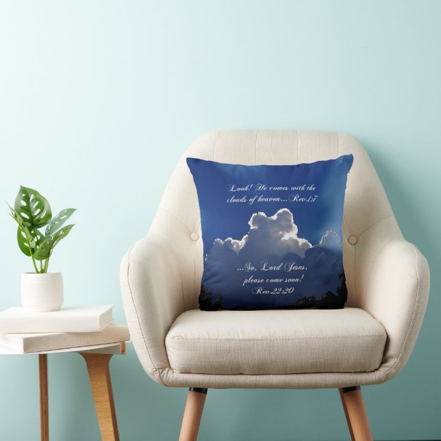 Scripting Inspiration Throw Pillow Kissen (Stuhl )