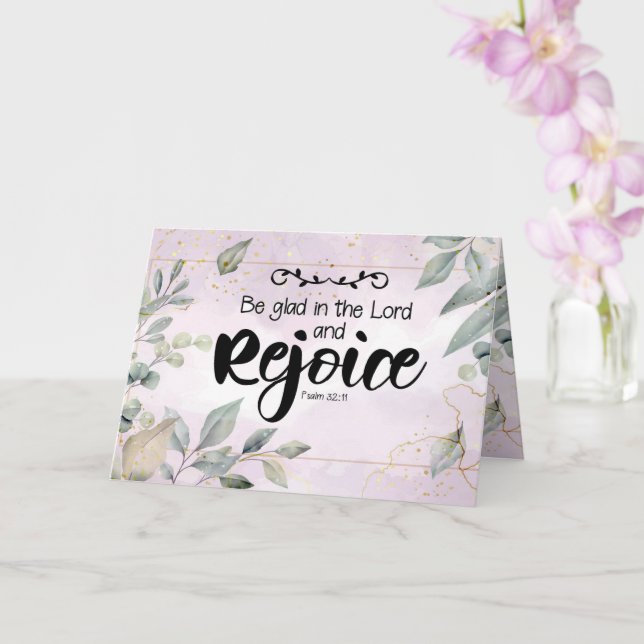 Scripting Ostergrüßkarte Karte (Orchidee)