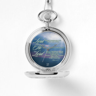 Scripting Pocket Watch Armbanduhr
