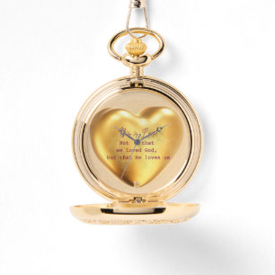 Scripting Pocket Watch Armbanduhr
