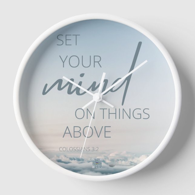 Scripting Wall Clock Uhr (Vorderseite)