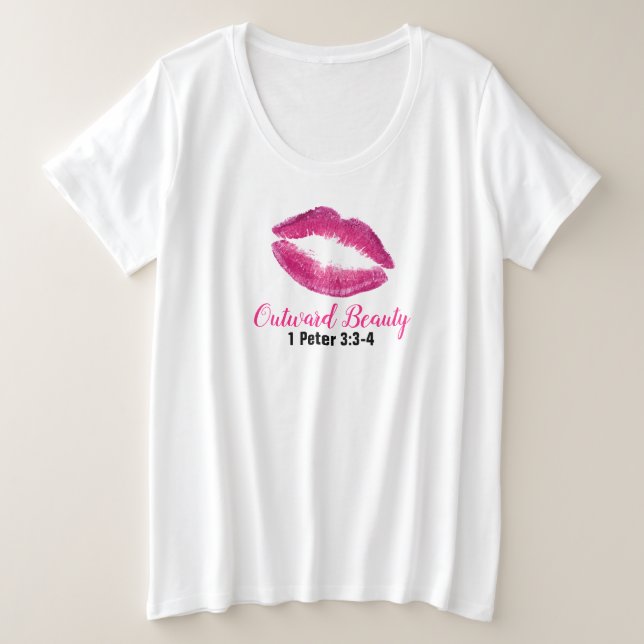 Scripture - Der Plus-Size-T - Shirt für Frauen (Design vorne)