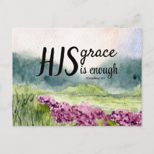 Scripture Greeting Post Card Postkarte