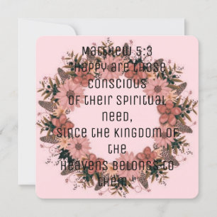 Scripture Verse Spiritual Matthew Königreich