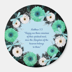 Scripture Verse Spirituelle Message Kingdom Magnet