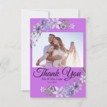 Scripturenhochzeit Danke-Karte