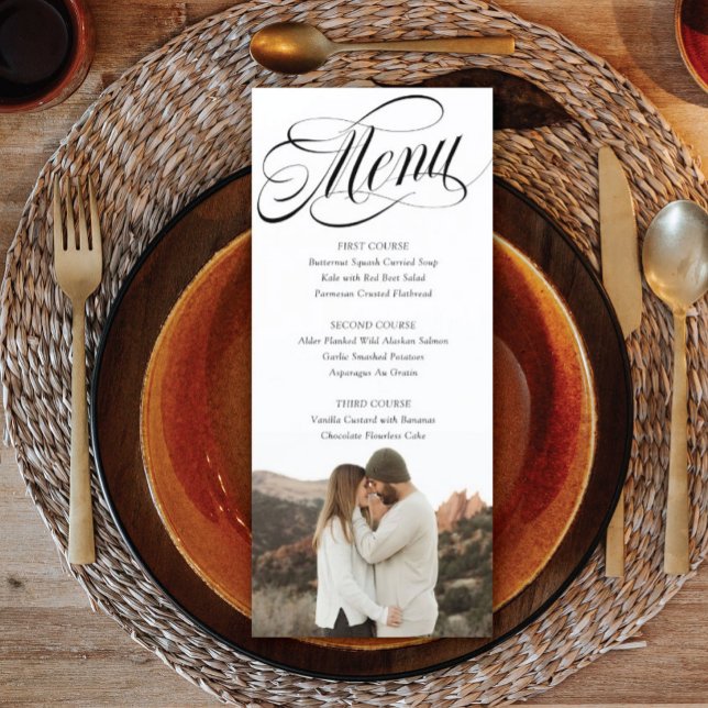 Scripty Foto Wedding Day Menu Programm (Von Creator hochgeladen)