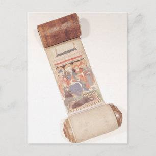 Scroll, 1406 postkarte