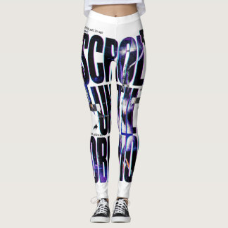 SCROLL BIS ZUM VERGESSEN | Social Media Brutalist Leggings