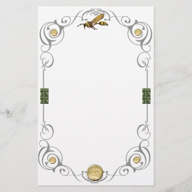 Scroll Potter Wasp Briefpapier (Vorderseite)