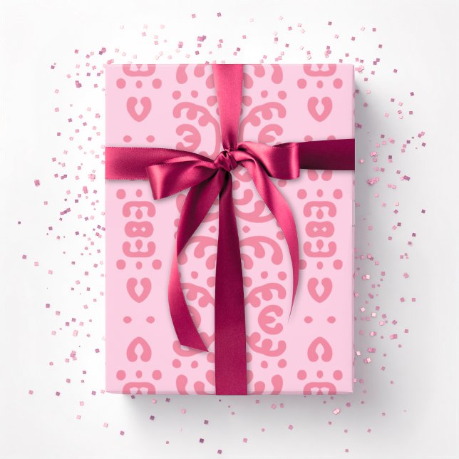 Scroll-Spitze in Rosa Geschenkpapier (Von Creator hochgeladen)