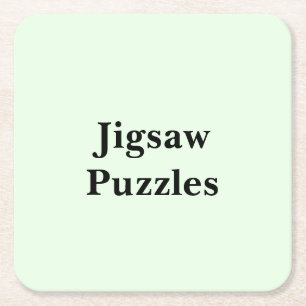 Scrollen Sie nach unten, um diese Puzzles zu sehen Rechteckiger Pappuntersetzer