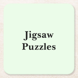 Scrollen Sie nach unten, um diese Puzzles zu sehen Rechteckiger Pappuntersetzer