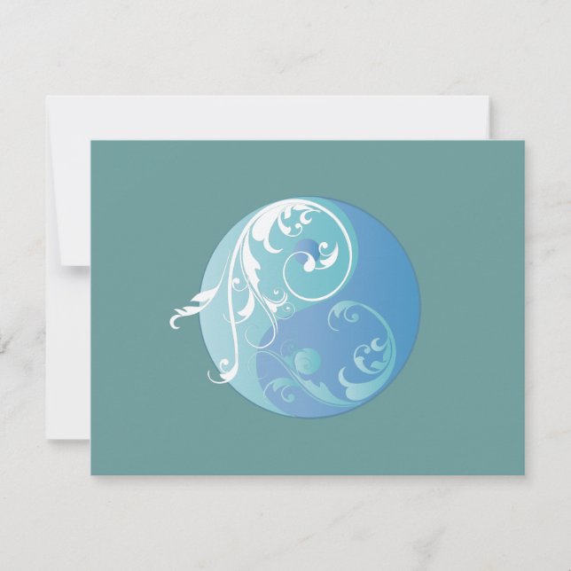 Scrolling Yin Yang Symbol (Blues) (Vorderseite)