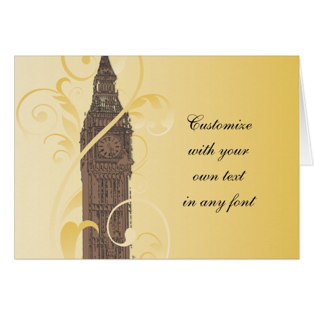 Scrolls und Big Ben (Vorderseite (Horizontal))
