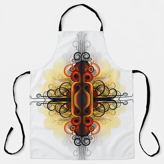 Scrollwork für klassische Stile Schürze (Vorderseite)