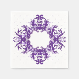 Scrollwork für klassische Stile Serviette