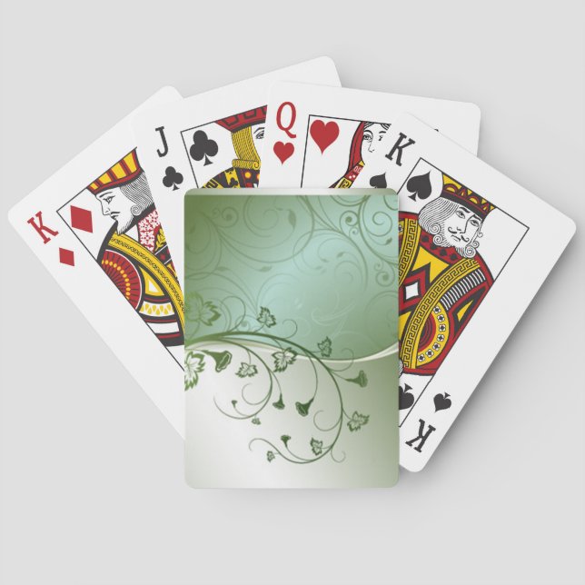 Scrollwork für klassische Stile Spielkarten (Rückseite)