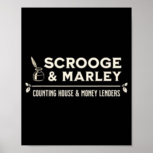 Scrooge And Marley Counting House Ens  Poster (Vorne)