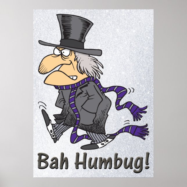 Scrooge & Bah Humbug Poster (Vorne)