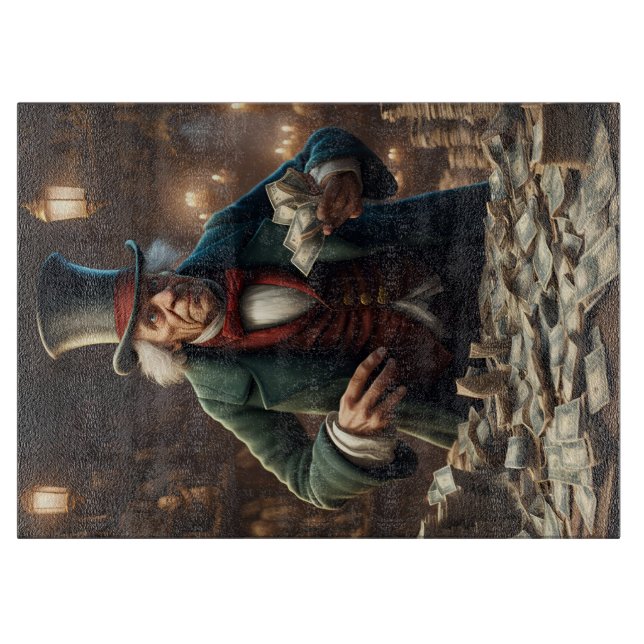 Scrooge Cutting Board Schneidebrett (Vorderseite)
