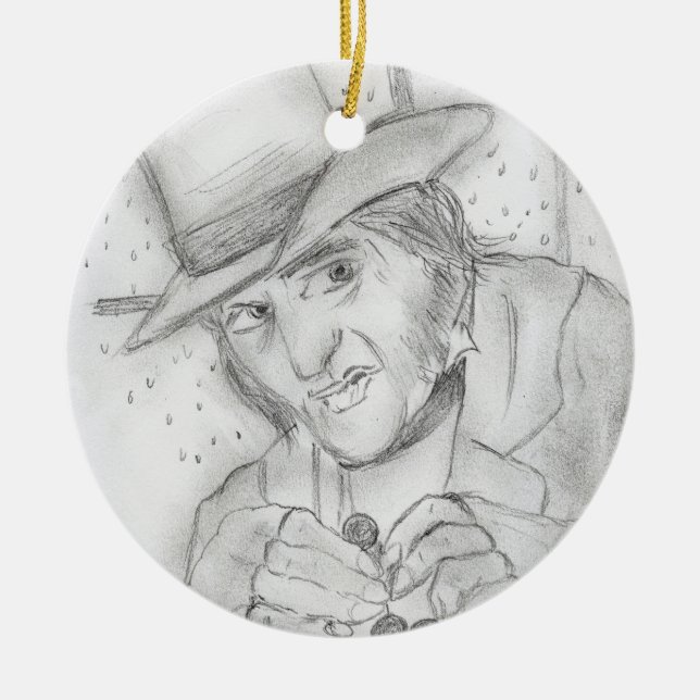 Scrooge Keramik Ornament (Vorne)