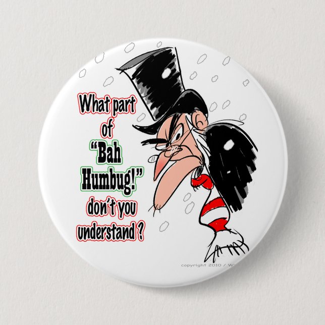 "Scrooge" Knopf Button (Vorderseite)